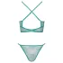 Cottelli - lace lingerie set (green)