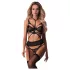 Obsessive Premisis - Lingerie Set (Black) - L/XL