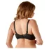 Cottelli Plus Size - push-up bra (black)