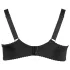 Cottelli Plus Size - push-up bra (black) - 90D