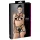 Cottelli - black decorative body harness lingerie trio (S-L)