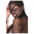 Bad Kitty - BDSM Sheer Fishnet Set with Whip (Black) - L