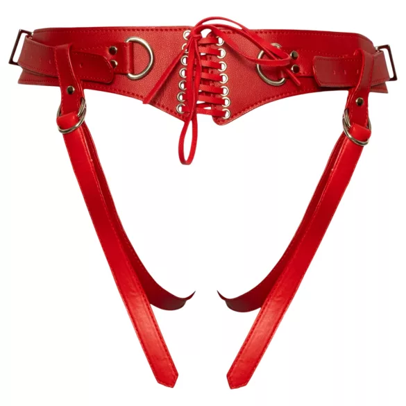 Bad Kitty - harness-compatible briefs (red)