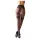 Cottelli - Exclusive Patterned Open Stockings (Black) - 3