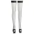 Cottelli - Black Fishnet Thigh-High Stockings - L