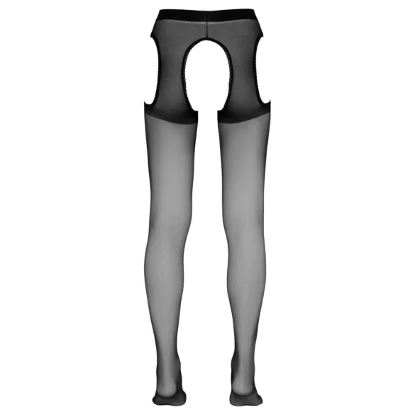Cottelli - open (crotchless) tights (black) - L/XL