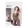NO:XQSE - black lace fishnet bodystocking (S-L)