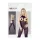 NO:XQSE - open, halterneck, black catsuit (S-L)