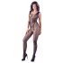 NO:XQSE - sleeveless, open black fishnet bodystocking (S-L)