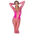 Cottelli - pink fishnet bodystocking (S-L)