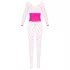 Cottelli - pink fishnet bodystocking (S-L)