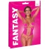 Cottelli - pink fishnet bodystocking (S-L)