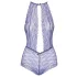 Kissable - Halter Lace Bodysuit (Purple)