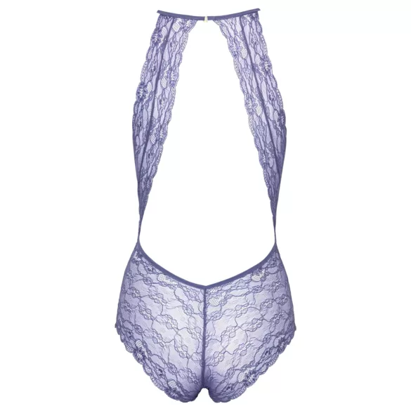 Kissable - Halter Lace Bodysuit (Purple)