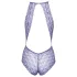 Kissable - Halter Lace Bodysuit (Purple)