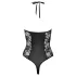 Cottelli Party - Floral Bodysuit (Black)