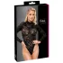 Cottelli - long-sleeved lace bodysuit (black) - S