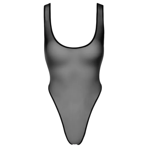 Noir - Sheer Bodysuit (Black) - L