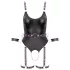 Cottelli - Open Bondage Body with Cuffs (Black) - M