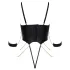 Cottelli - chained bondage bodysuit (black)