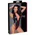 Cottelli - zip-up fishnet bodysuit (black)