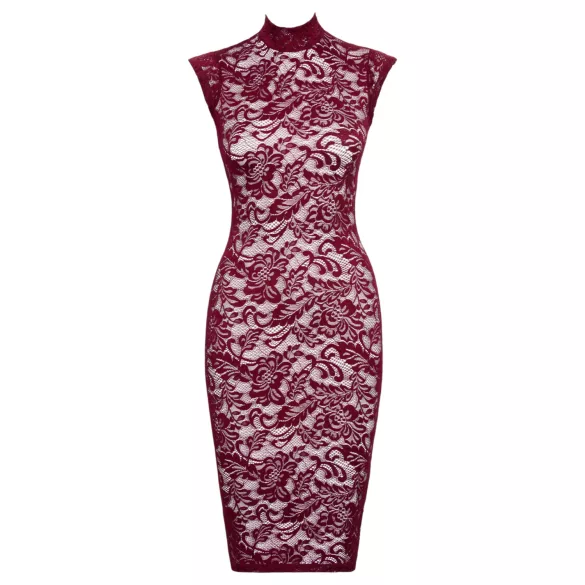 Cottelli - lace see-through dress (burgundy)