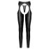 Cottelli - Open Chaps Trousers and Thong Set (Black)