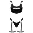 Black Level - Black Vinyl Outfit Set - M