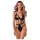 Obsessive Keira - Strappy Bodysuit (Black)