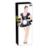 Black Level - black vinyl maid dress