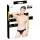 Black Level - Classic, Lacquer Men's Thong (Black)