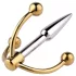 Urethralplay - Anchored Metal Dilator - 4.5cm (Silver)