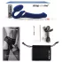 Strap-on-me M - Wearable Airwave Vibrator (Blue)