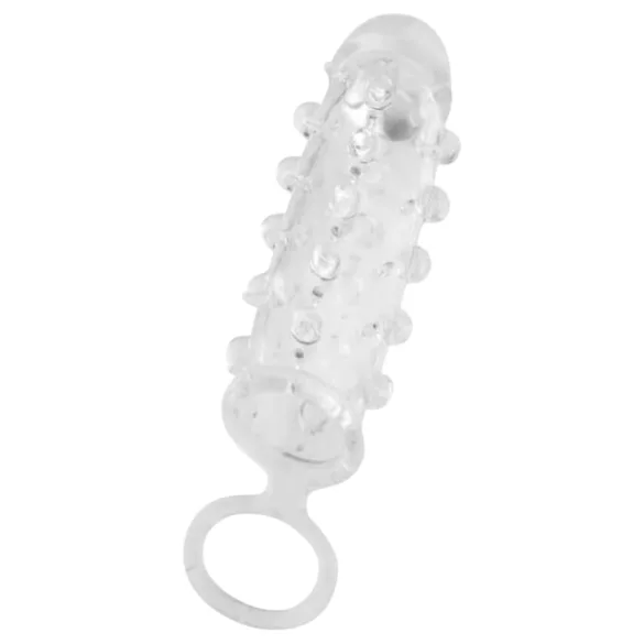 Dorcel Mr Orgasm - Beaded Penis Sleeve (Clear)