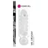 Dorcel Mr Orgasm - Beaded Penis Sleeve (Clear)