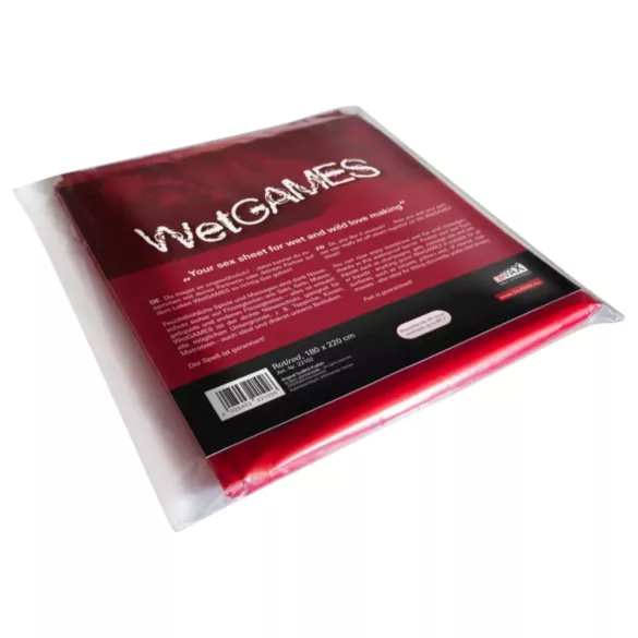 Joydivision WetGames - Waterproof Sex Sheet - 180x220 (Red)