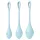 Satisfyer Yoni Power 2 - Geisha Ball Set - Blue (3 Piece Set)