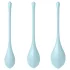 Satisfyer Yoni Power 2 - Geisha Ball Set - Blue (3 Piece Set)