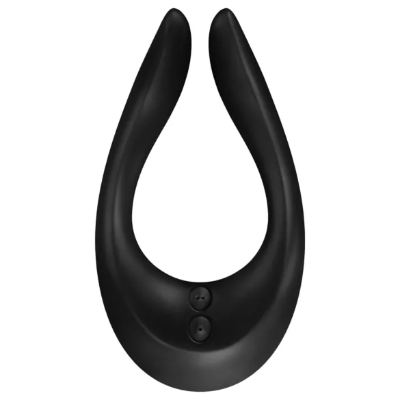 Satisfyer Endless Joy - rechargeable, waterproof couples vibrator (black)