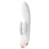 Satisfyer Double Flex - App-controlled vibrator with clitoral arm (white)