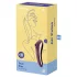 Satisfyer Dual Kiss - 2-in-1 vaginal and clitoral vibrator (purple)