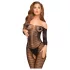 Penthouse Dreamy Diva - Zigzag Carmen Jumpsuit (Black) - XL