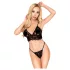 Penthouse Double Spice - Lace Bra Set (Black) - L/XL