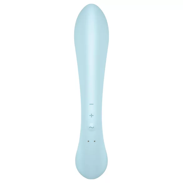 Satisfyer Triple Oh - rechargeable clitoral arm vibrator (blue)