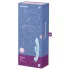 Satisfyer Triple Oh - rechargeable clitoral arm vibrator (blue)