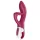 Satisfyer Embrace Me - rechargeable vibrator with clitoral arm (red)