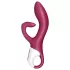 Satisfyer Embrace Me - rechargeable vibrator with clitoral arm (red)