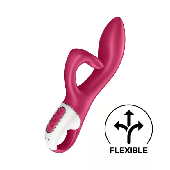 Satisfyer Embrace Me - rechargeable vibrator with clitoral arm (red)