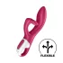 Satisfyer Embrace Me - rechargeable vibrator with clitoral arm (red)