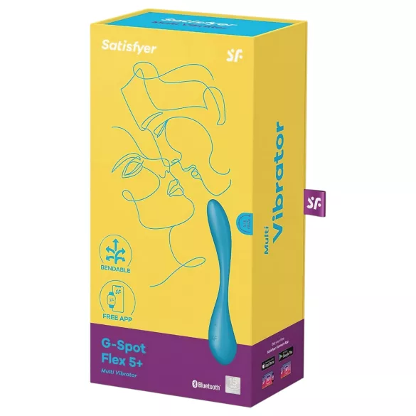 Satisfyer G-Spot Flex 5 - App-controlled G-spot vibrator (green)